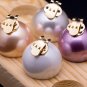 2 Pcs Large White Black Purple Ivory Pearl Wedding Bridal Shoe Clips Jewelry