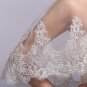 Flower White / Ivory Lace Shawl Wedding Bridal Cape Stoles Shrug Wrap