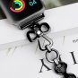 Butterfly Bow Shape Apple Watch Replacement Band Stainless Steel Strap