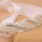 Rhinestone Crystal Applique Wedding Bridal Ribbon Bracelet