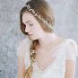 Bridal Vintage Crystal Pearl Cluster Tiara Headpiece Wedding Hair Piece