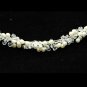 Bridal Beaded Crystal Faux Pearl Crown Wedding Tiara Headband Comb