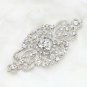 Vintage Style Rhinestone Bridal Brooch Pin Crystal Dress Wedding Sash Jewelry