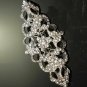 Rhinestone Crystal Vintage Style Gold Or Silver Tone Wedding Brooch Pin Jewelry