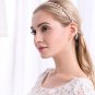 Rose Gold Silver Rhinestone Crystal Wedding Headband Headpiece Bridal Tiara