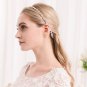 Rose Gold Silver Rhinestone Crystal Wedding Headband Headpiece Bridal Tiara