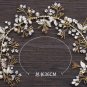 Silver Or Gold Tone Flower Leaf Rhinestone Crystal Hair Tiara