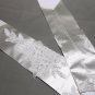 Wedding Bridal Bride Sequin Beaded Ivory Flower Lace Elbow Fingerless Gloves