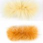 1 Piece Fox Fur Trim Fur Slide Color Slippers Shoes Craft Trim Strip