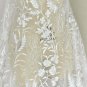 0.5 Meter - Wedding Dress Fibre Wedding Flower Lace Cream Off White Lace Fibre
