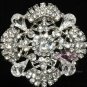 Wedding Brooch Pin Rhinestone Crystal Dress Sash Broach Pin Jewelry