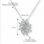 Bridal Cubic Zirconia Crystal Diamante Vintage Style Wedding Pendant Necklace