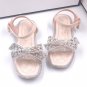2 Pcs Sexy Diamante Crystal Silver Bow Sparkle Party Shoe Clips Pair
