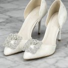 Vintage Art Deco Crystal Rhinestone Shoe Clips (1 Pair)