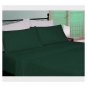 6 Pc King Hunter Green Bed Sheet Set Deep Pockets