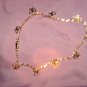 very nice Danity Beautiful 10in. Butterfly Anklet/Bracelet 18kt. Gold Filled