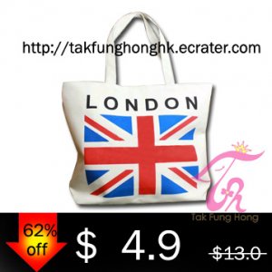 London Canvas Handbag