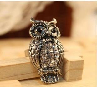 Handmade Owl Ring I Tak Fung Hong Hk