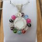 Multi Gemstone Pendant
