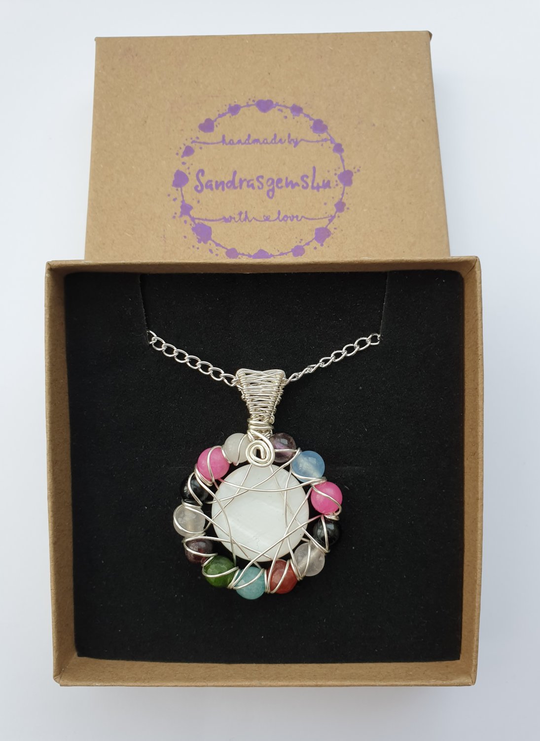Multi Gemstone Pendant