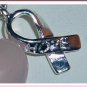 Rose Quartz Heart Charm, Breast Cancer Awareness