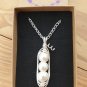 Pearl Pea Pod Pendant, Silver, Bridal, Wedding