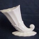 Westmoreland Horn of Plenty Milk Glass Vase - Memory Lane Collectibles