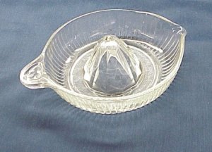 Vintage Clear Glass Reamer - Memory Lane Collectibles