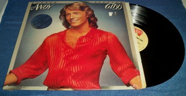 ANDY GIBB "Shadow Dancing" Record w/ shrink wrap Vinyl LP VG+/VG+