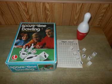 Lakeside Ind. Inc. Spare Time Bowling Dice Game Complete 1977