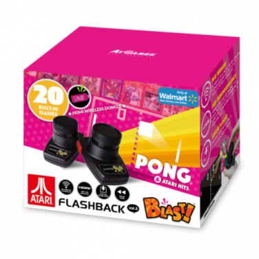 Atari Flashback Blast! Pong Retro Gaming System with 20 Games HDMI Wireless New