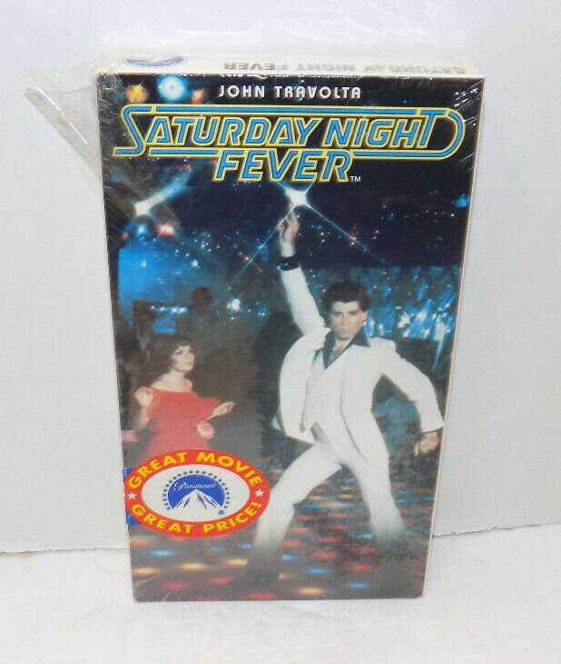 Paramount Saturday Night Fever VHS Tape New Sealed