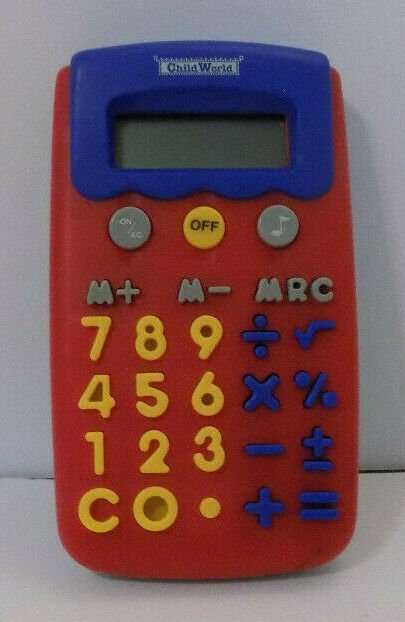 child-world-my-first-calculator-large-keypad-buttons-math-tool-tested