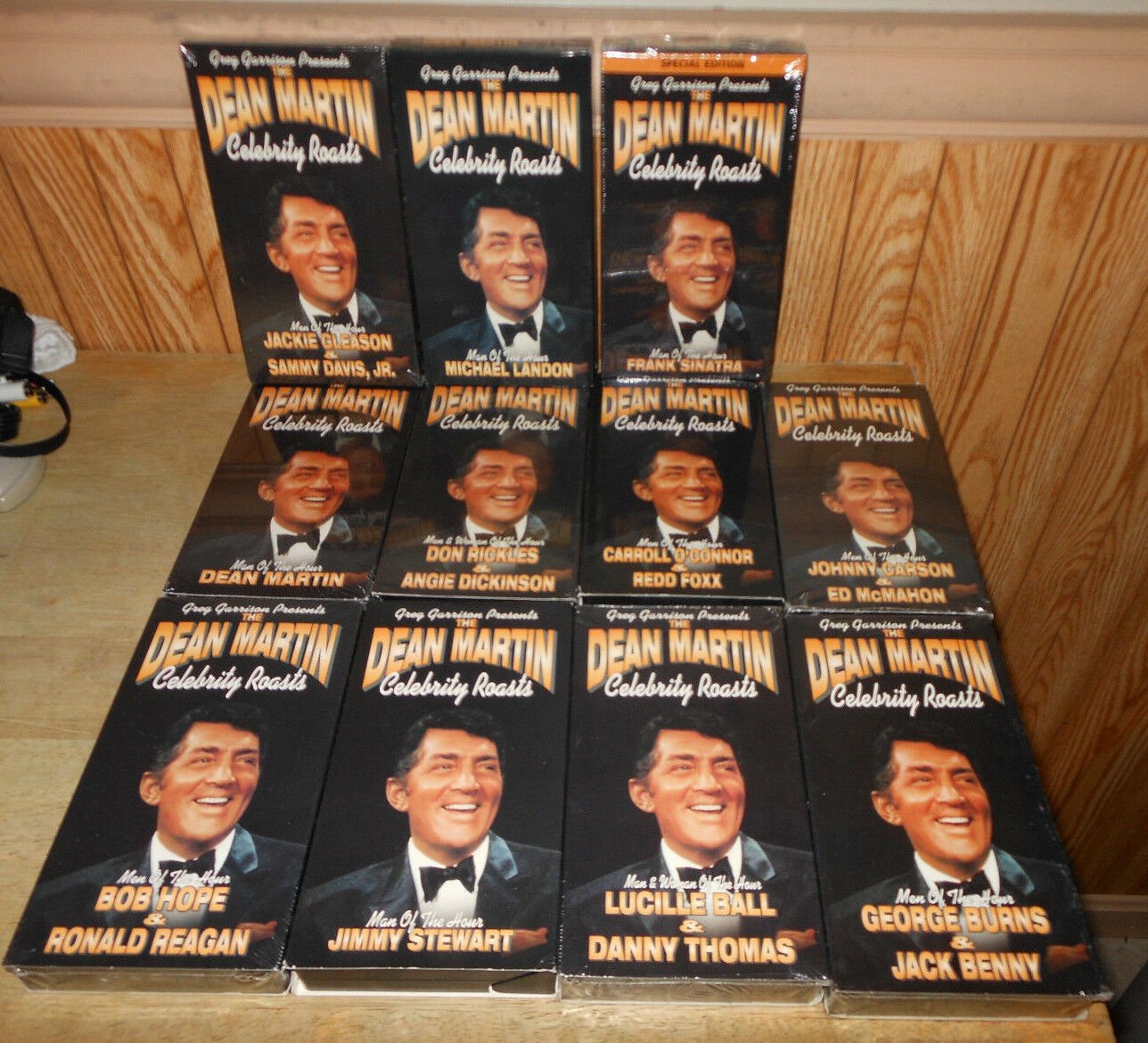 11 DEAN MARTIN CELEBRITY ROASTS VHS VCR Tapes FRANK SINATRA