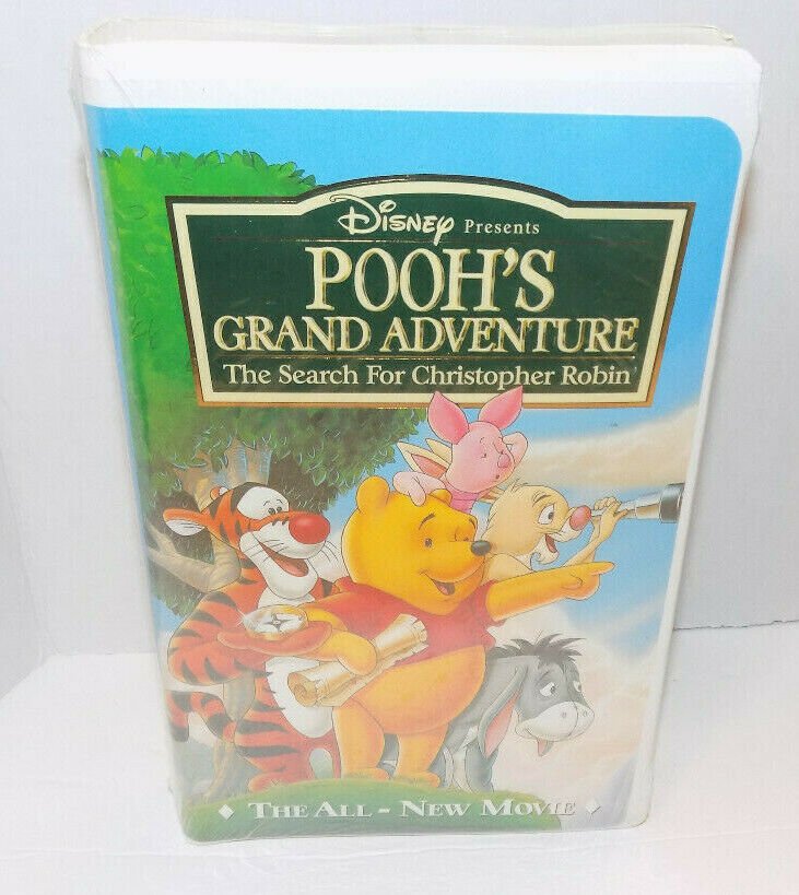 Pooh's Grand Adventure The Search For Christopher Robin VHS Tape New Sealed