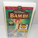 Bambi Walt Disney's Masterpiece VHS 55th Anniversary Limited Edition New Sealed