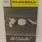 Jan. 1972 - The Belasco Theatre Playbill - Oh Calcutta - Sam Shepard