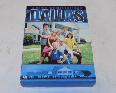 Dallas The Complete First and Second Seasons 1 & 2 DVD 5-Disc Box Set 2004
