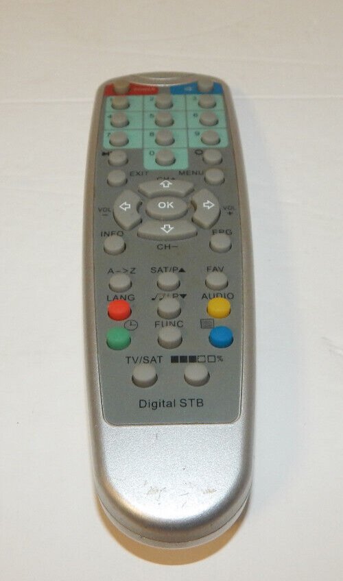 Digital STB Remote Control for Digital Converter Box STB-T8 STB-T9 Tested