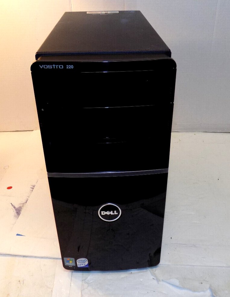 Dell Vostro 220 Desktop Computer PC Intel Core 2 250GB SSD 4 GB RAM Win