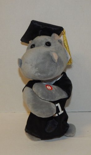 Graduation Hippo 2021 Animated Singing Dancing To Celebrate 11 Inches