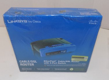 Linksys BEFSR41 Cable DSL Wired Router EtherFast 4-Port Switch New