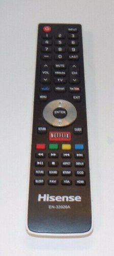 Hisense EN-33926A TV Remote Control&Acirc;&nbsp;Missing Battery Cover