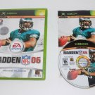 XBOX 360 NFL Madden 06 Video Game Live Online Enabled EA Sports