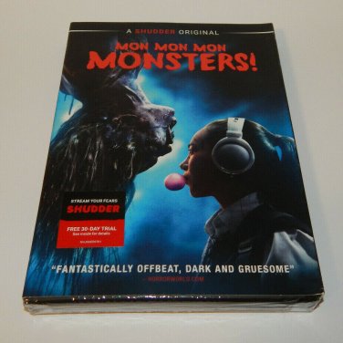 MON MON MON Monsters DVD Widescreen Horror Movie RJLE Shudder Film 2017