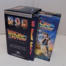 VHS Four Video BACK TO THE FUTURE Limited Box Set Tapes Trilogy Bonus lot