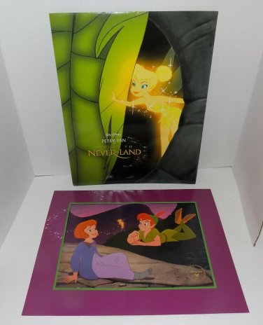Walt Disney Peter Pan Return To Neverland Lithograph Print 2002