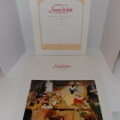 Disney's Snow White And The Seven Dwarfs Commemorative Lithograph 1994