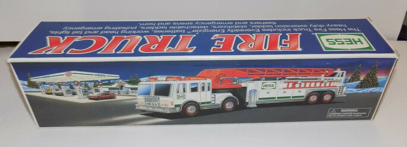 2000 HESS Fire Truck New In Original Box