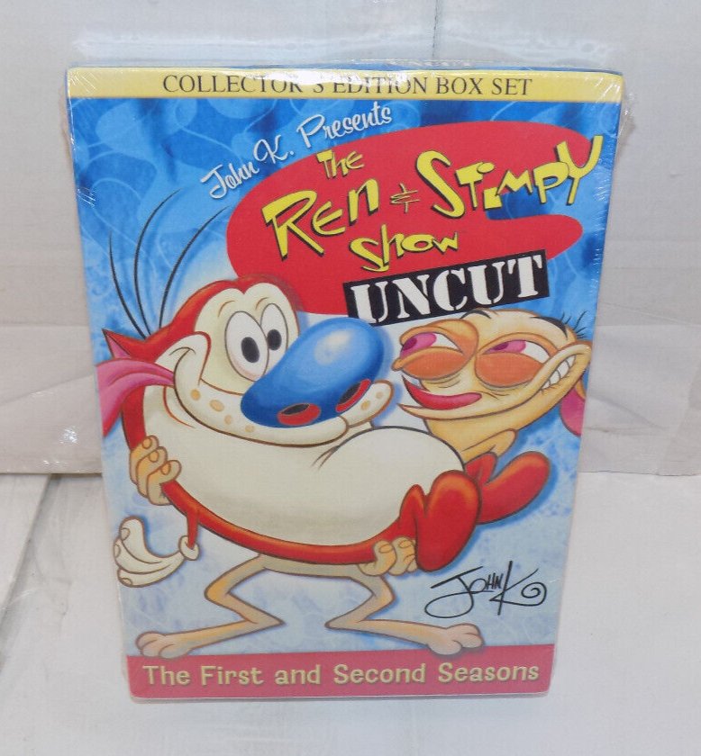 The Ren & Stimpy Show Uncut 1st and 2nd Seasons Collectors Ed. DVD Set